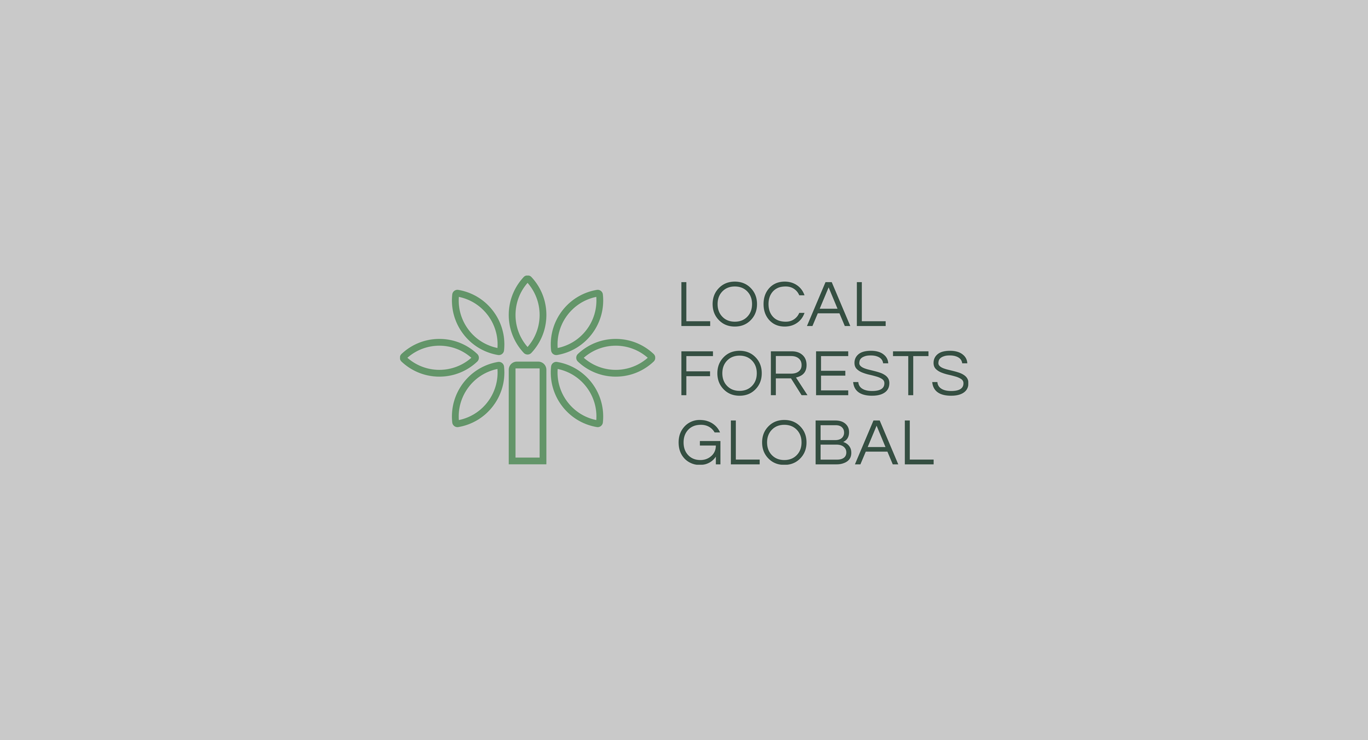 Local Forests Global Logo Design