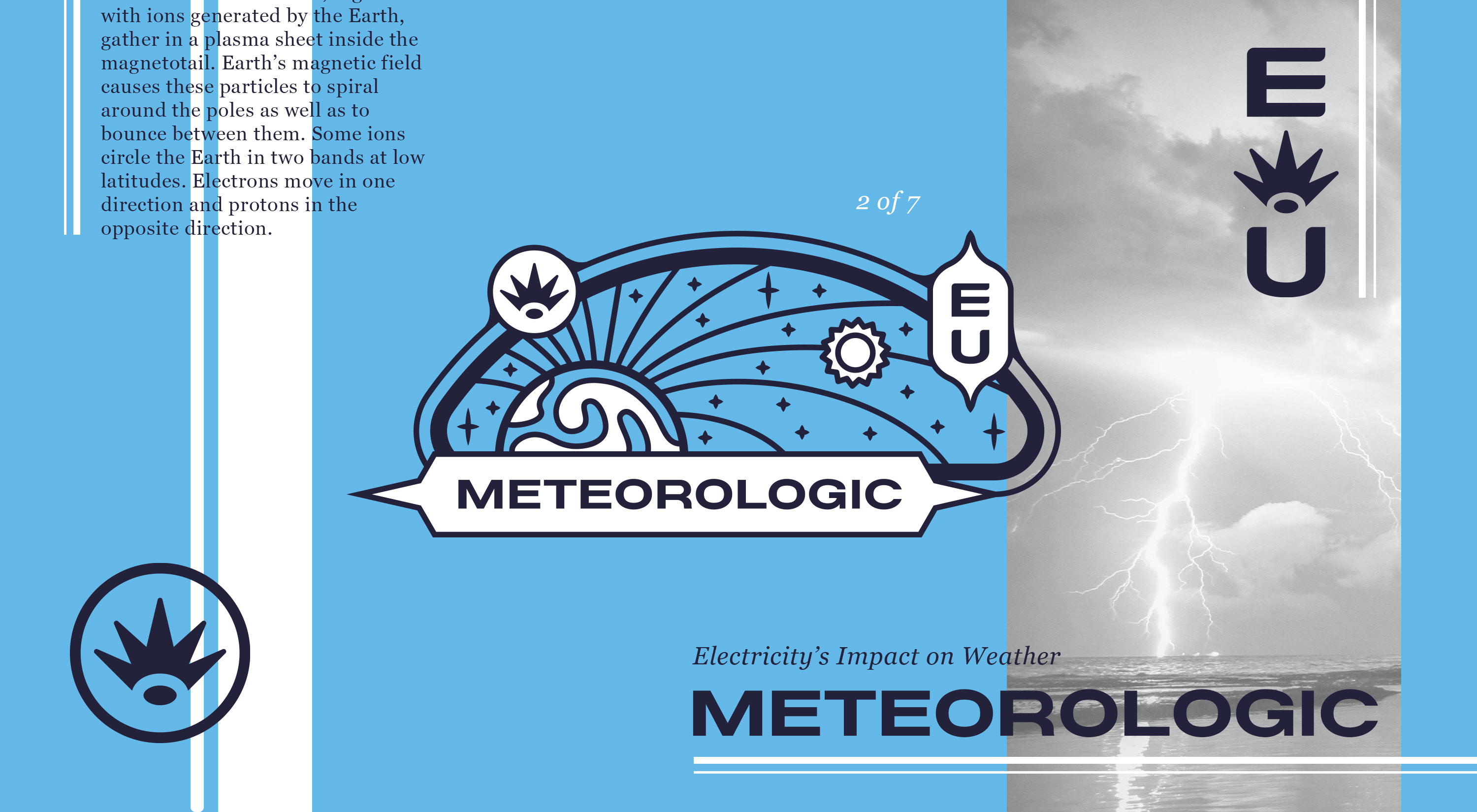 Meteorologic Science Crest Logo Design