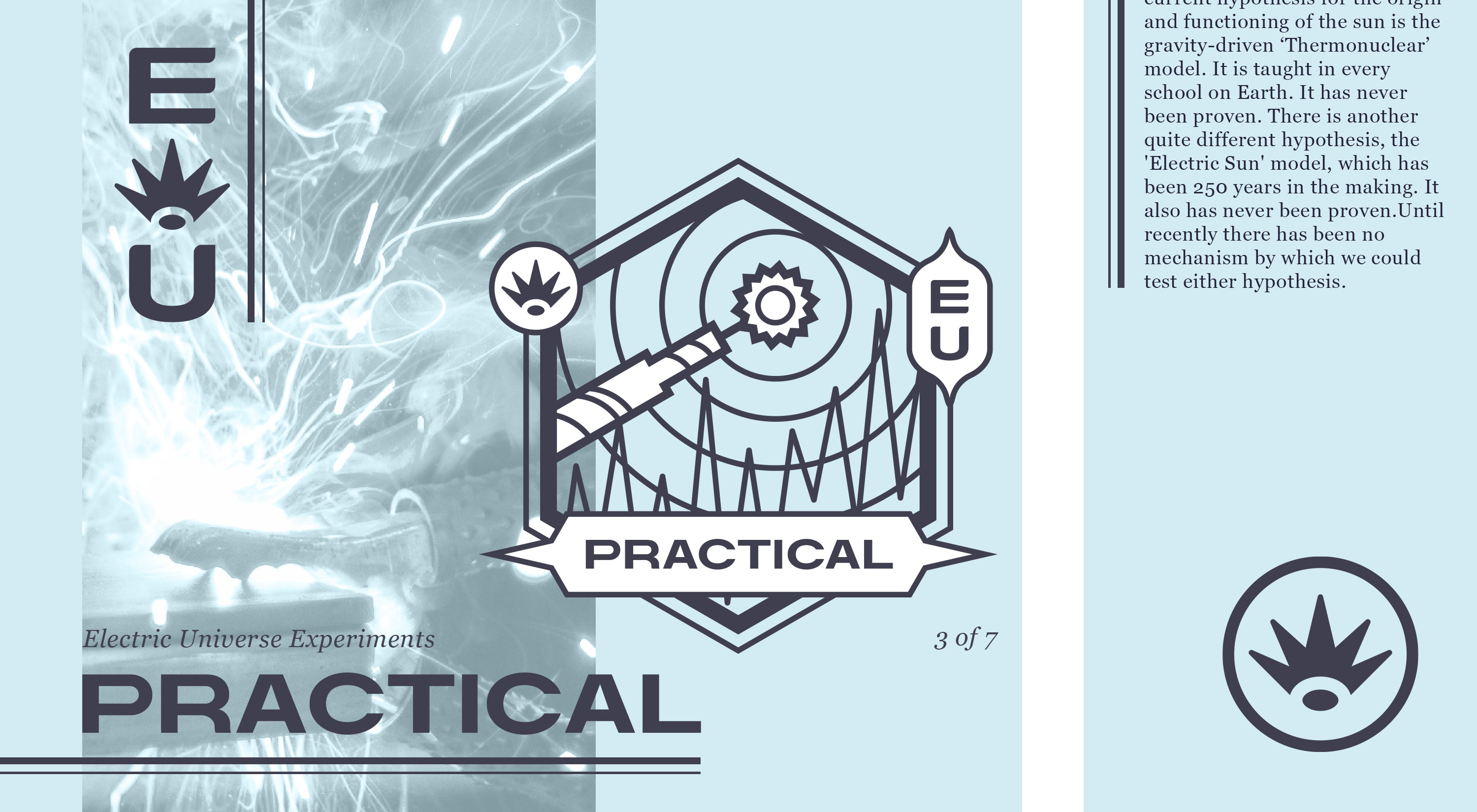 Practical Science Crest Logo Design